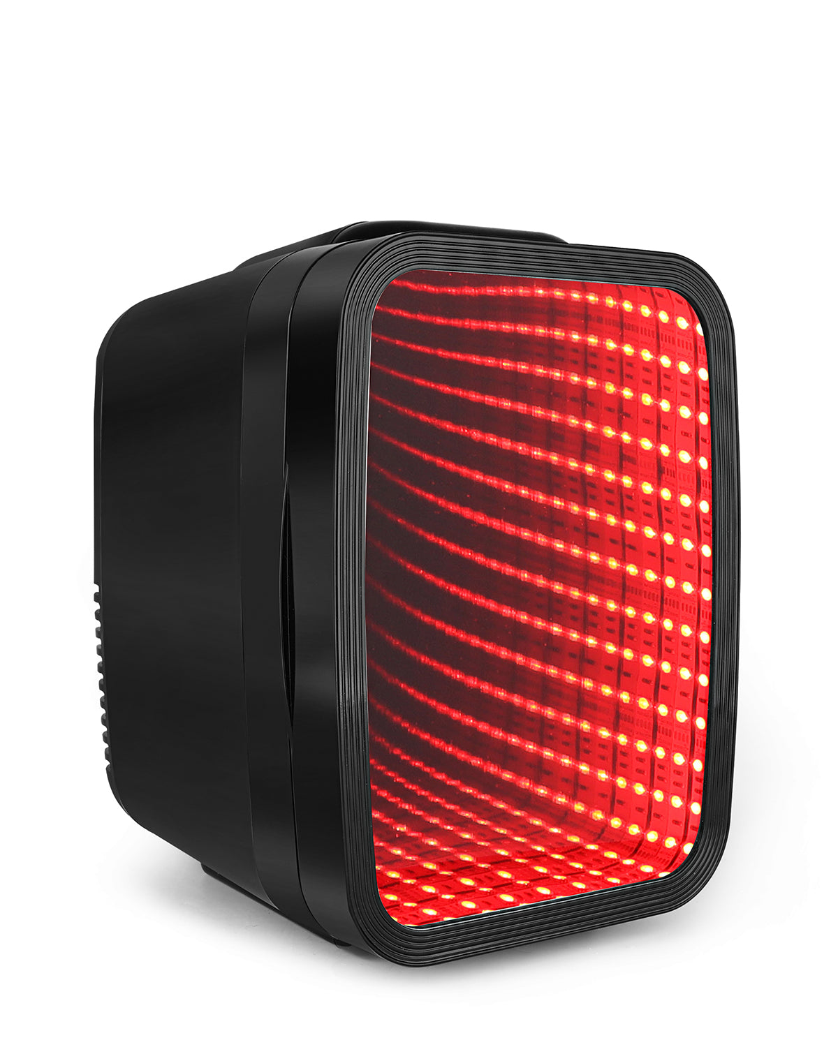 Novarhome Mini Fridge With Dimmable LED Light for Bedroom,Office,Gaming Room and Car (Black)