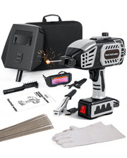 Novarhome Portable Welding Machine 110V Handheld  Portable Hand Held Welder Machine with 20PCS Rods & IGBT Inverter 5 Variable Current Adjustment