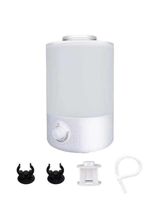 Novarhome Top Fill Humidifiers for Bedroom, 4L Tank for Large Room, Easy to Fill & Clean, 28dB Quiet Cool Mist Air Humidifier for Home Baby Nursery & Plants