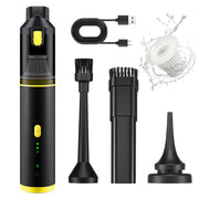 Novarhome Car Vacuum Portable with 16000Pa Powerful Suction, Handheld Vacuum Cordless Rechargeable Blow & Suction 4 in 1, Small Vacuum Cleaner for Car, Home, Office, Outdoor