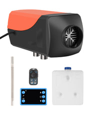 Novarhome 8KW 12V Diesel Air Heater with LCD & Remote Control, Smart Bluetooth App, Low Fuel Consumption, Automatic Altitude Adjustment, Max 18045 ft, 5L Tank, Quiet & Efficient Heating for Car SUV Trailer Camper Van Boat Garage