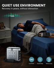 Novarhome Cold Therapy Machine with Programmable Timer, Portable Ice Machine for Knee After Surgery, Knee Replacement Recovery System with Compression Pad for Shoulder, Hip and Ankle