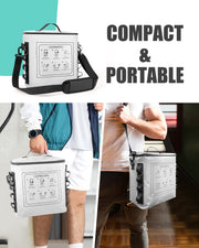 Novarhome Cold Therapy Machine with Programmable Timer, Portable Ice Machine for Knee After Surgery, Knee Replacement Recovery System with Compression Pad for Shoulder, Hip and Ankle