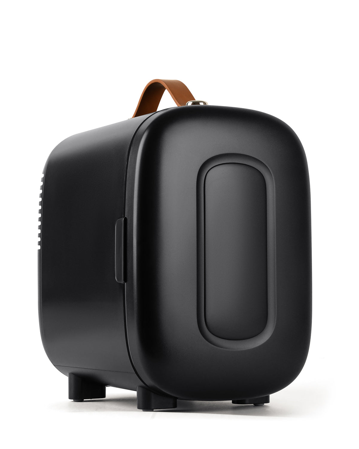 Novarhome Mini Fridge for Bedroom, 4 Liter/6 Cans Skincare  Cooler & Warmer, Small Fridge for Camping, Dorm, Office, Car (Black)