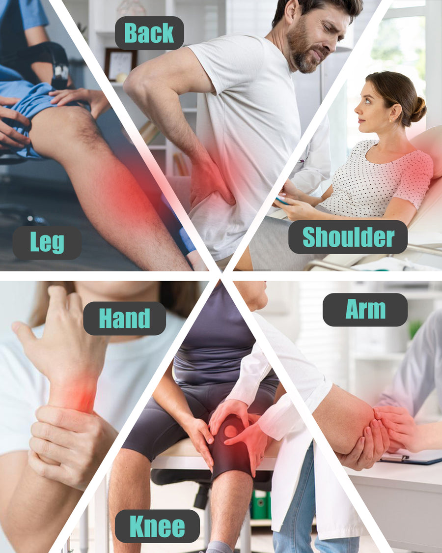 Novarhome Cold Therapy Machine with Programmable Timer, Portable Ice Machine for Knee After Surgery, Knee Replacement Recovery System with Compression Pad for Shoulder, Hip and Ankle